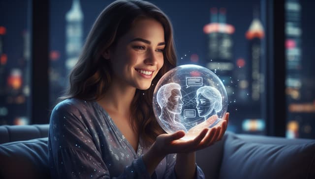 Virtuelle Freundin: Emotionale Gespräche mit KI Kostenlos Erleben
