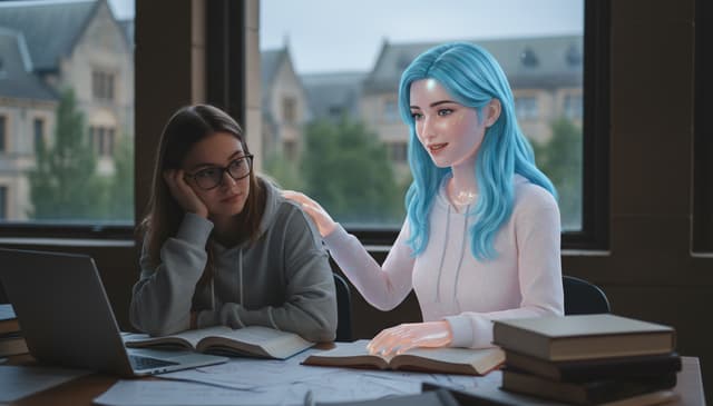 Virtuelle Freundin für Studierende mit Stress: Wie Sie Unterstützen Kann