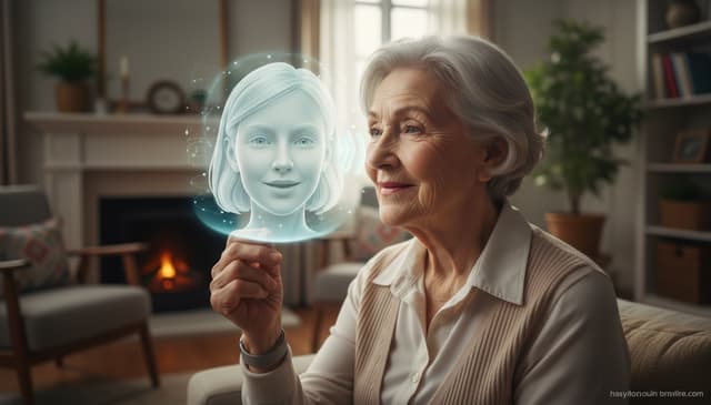 Virtuelle Freundin Zur Emotionalen Unterstützung für Senioren Verstehen