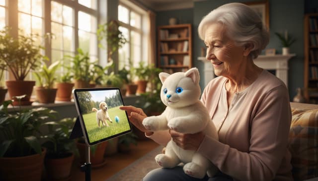 Virtuelle Haustiere bei Demenz: Wie Digitale Begleiter Den Alltag Erleichtern