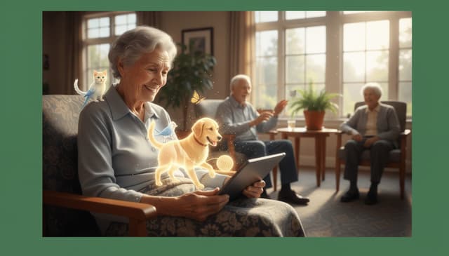 Virtuelle Haustiere in der Seniorenpflege: Chancen und Herausforderungen