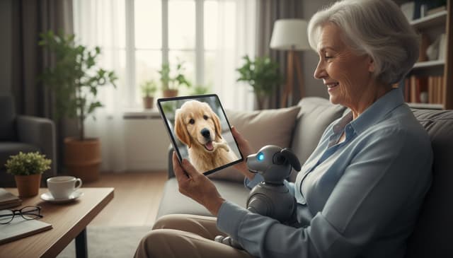 Virtuelle Hunde für Ältere Singles: Begleiter im Digitalen Alltag