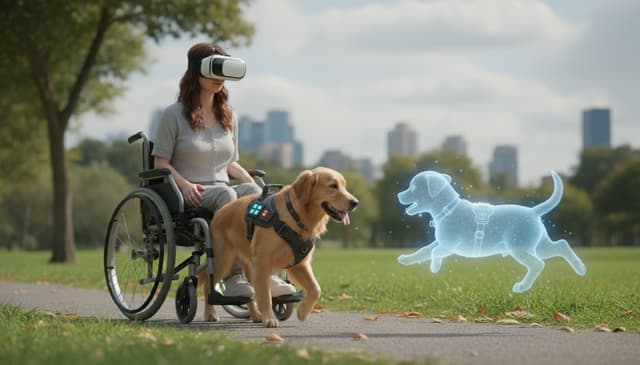 Virtuelle Hunde für Behinderte: Wie KI Neue Begleiter Schafft