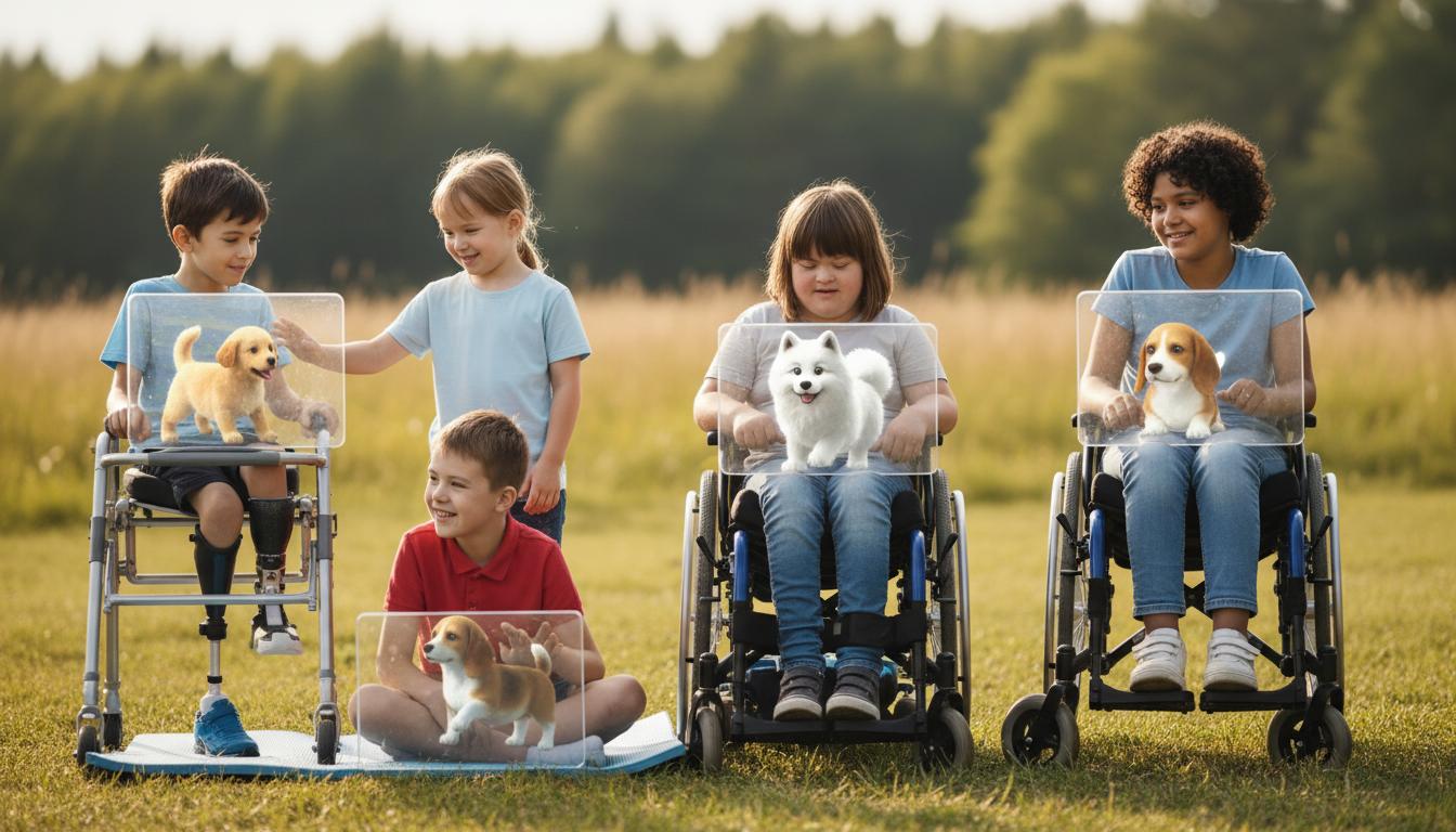 Virtuelle Hunde für Kinder mit Behinderung: ein Praxisorientierter Leitfaden