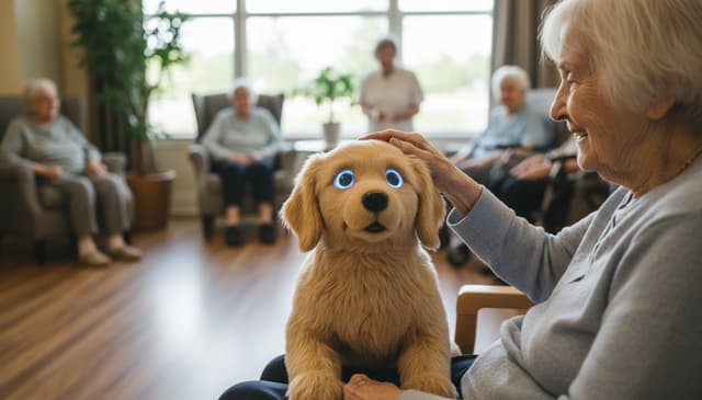 Virtuelle Hunde für Pflegeheime: Wie KI Emotionale Unterstützung Bietet