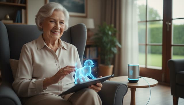 Virtuelle Hunde für Senioren: Wie Digitale Begleiter Den Alltag Bereichern