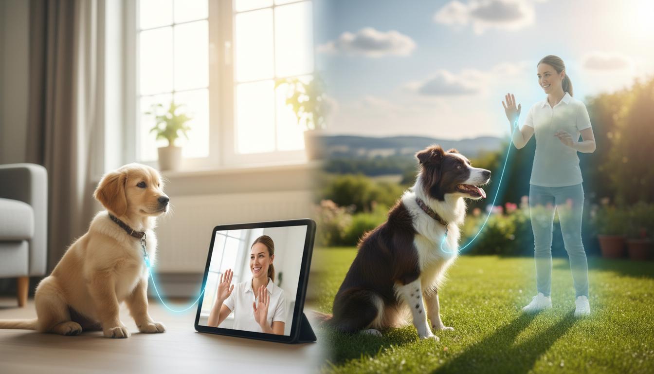 Virtuelle Hundeerziehungskurse: Effektive Methoden für Modernes Training