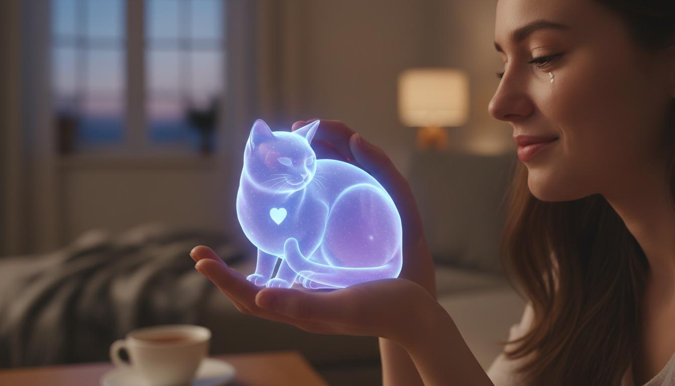 Virtuelle Katze App Als Unterstützung in Schwierigen Zeiten Verstehen