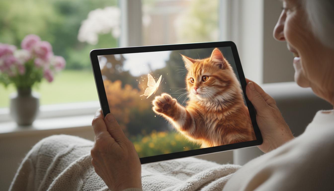 Virtuelle Katze App für Senioren Ohne Haustiere: Praktische Einführung
