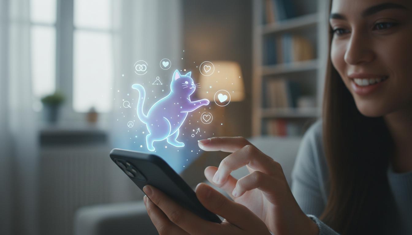 Virtuelle Katze App: Wie Digitale Katzen Gegen Soziale Isolation Helfen