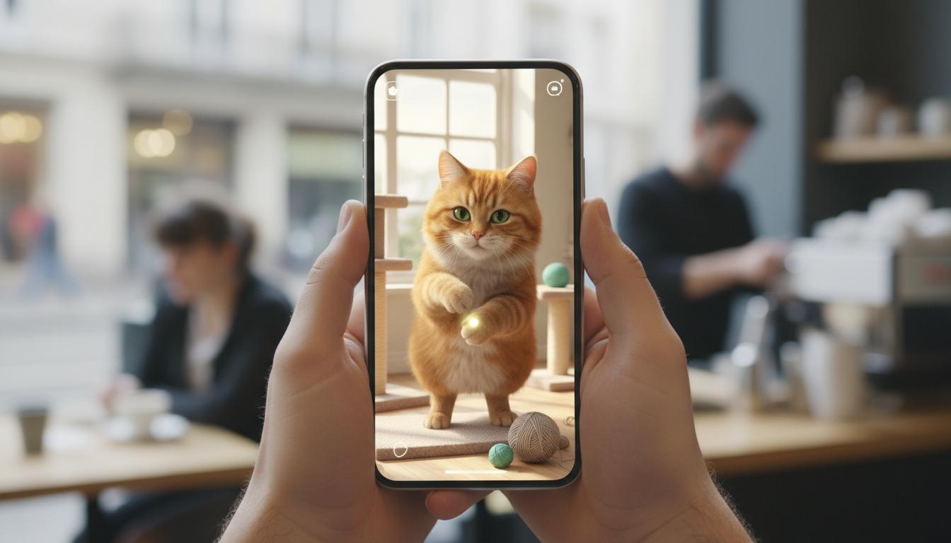 Virtuelle Katze App: eine Moderne Alternative Zum Katzen-Café Besuch