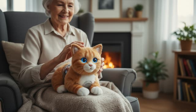 Virtuelle Katze für Ältere Menschen mit Eingeschränkter Mobilität: Wie Sie Hilft