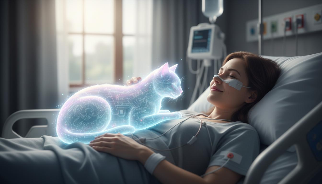 Virtuelle Katze für Patienten: Wie Digitale Begleiter Den Alltag Erleichtern