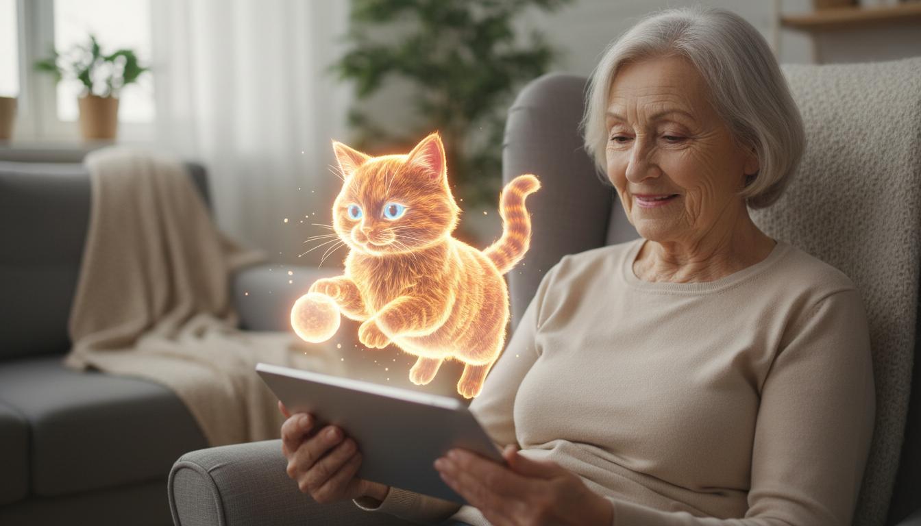 Virtuelle Katze für Senioren: Wie Digitale Begleiter das Leben Bereichern