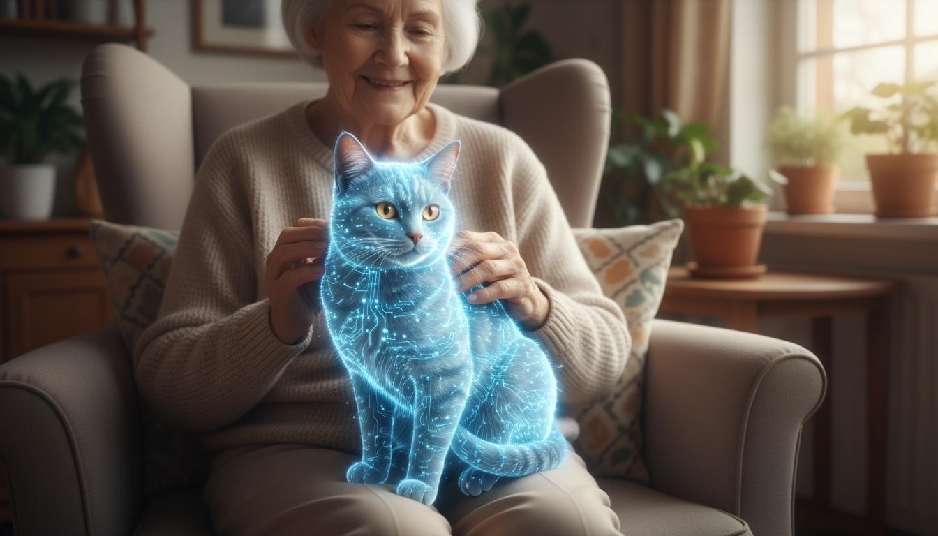 Virtuelle Katze für Seniorenbetreuung: Wie Digitale Begleiter Helfen