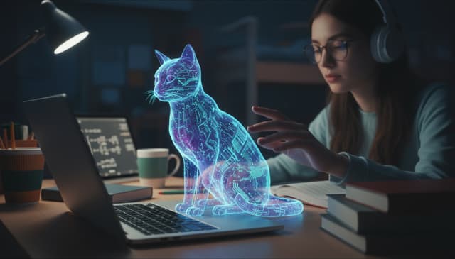 Virtuelle Katze für Studenten: So Bereichert Sie Den Studienalltag