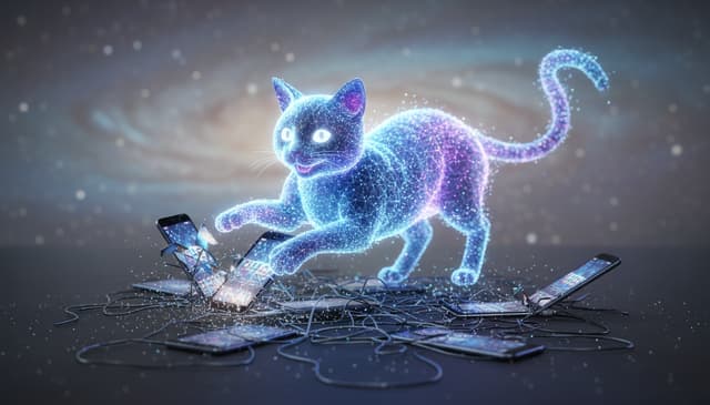 Virtuelle Katze: Wie Digitale Haustiere Gegen Social-Media-Abhängigkeit Helfen