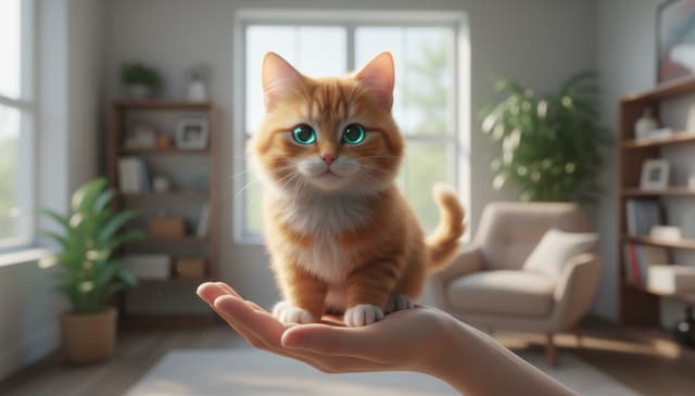 Virtuelle Katze Statt Sozialer Medien: Entspannung mit Digitalem Begleiter