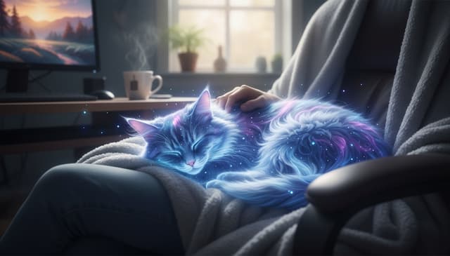 Virtuelle Katze Zur Entspannung in Pausen: Effektive Auszeithilfe