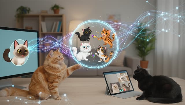 Building Connections in the Virtuelle Katzenfreundschaft Community