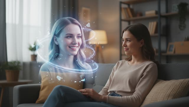 Wie eine Virtuelle Partnerin Helfen Kann, Soziale Ängste zu Überwinden