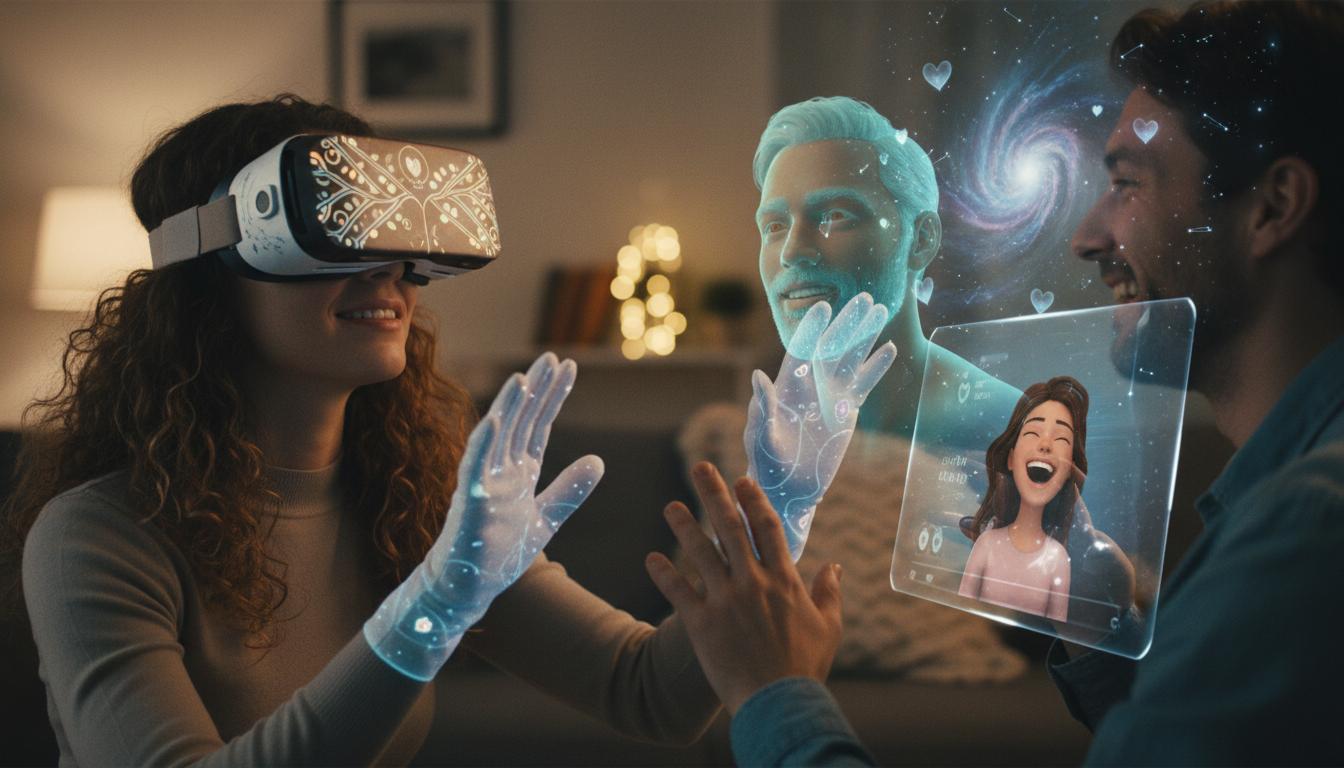 Virtuelle Romantische Interaktionen Individuell Gestalten und Erleben