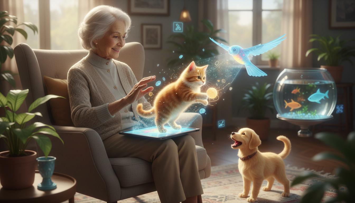 Virtuelle Tierhaltung für Senioren: Wie Digitale Haustiere das Leben Bereichern