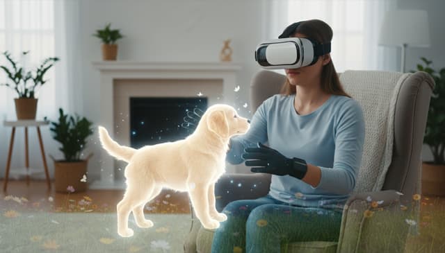 Virtuelle Tiertherapie: wie digitale Begleiter das Wohlbefinden fördern