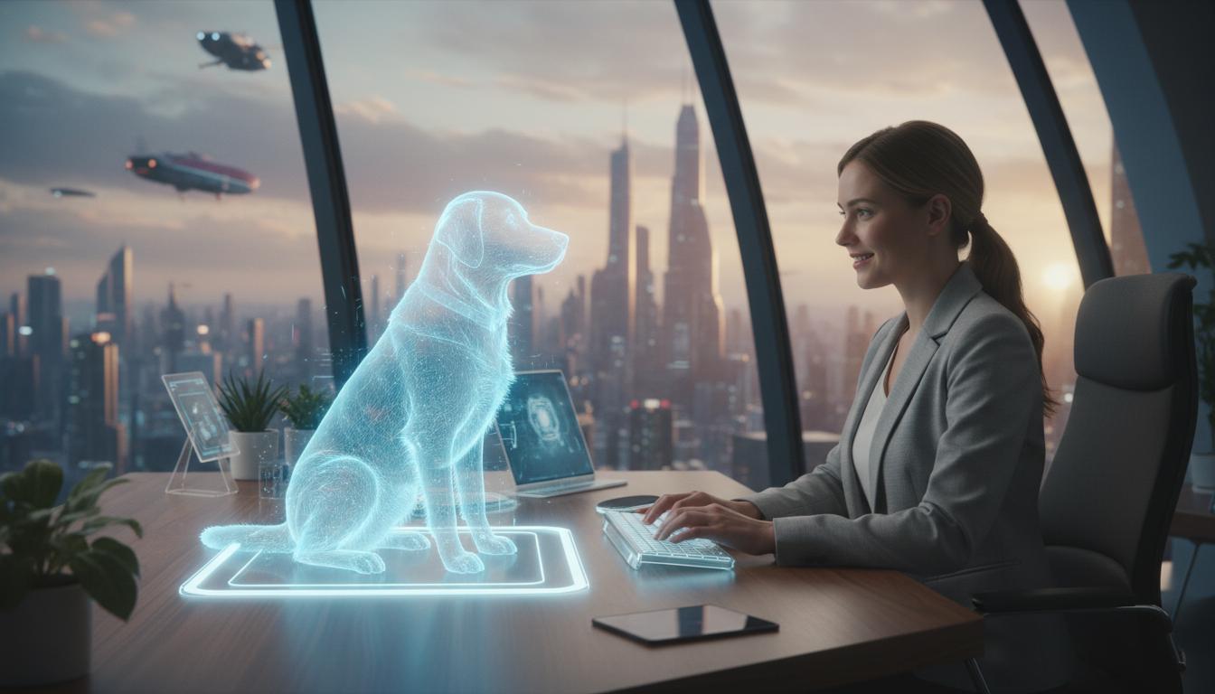 Virtueller Hund für Berufstätige: Praktische Hilfe im Arbeitsalltag