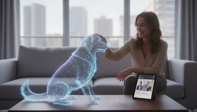 Virtueller Hund für Singles: wie KI Gesellschaft und Freude bringt