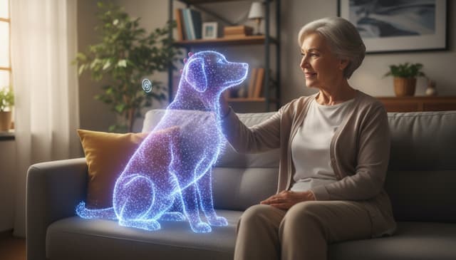 Virtueller Hund gegen Einsamkeit: wie künstliche Begleiter helfen
