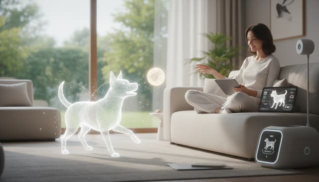 Virtueller Hund: stressfreie Haustierhaltung mit moderner Technologie