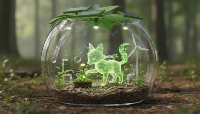 Virtuelles Haustier Umweltbewusst: Nachhaltige Digitale Begleiter Verstehen