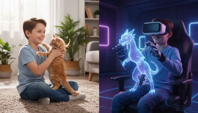 Virtuelles Haustier Vs Echtes Haustier: Was Passt Besser zu Dir?