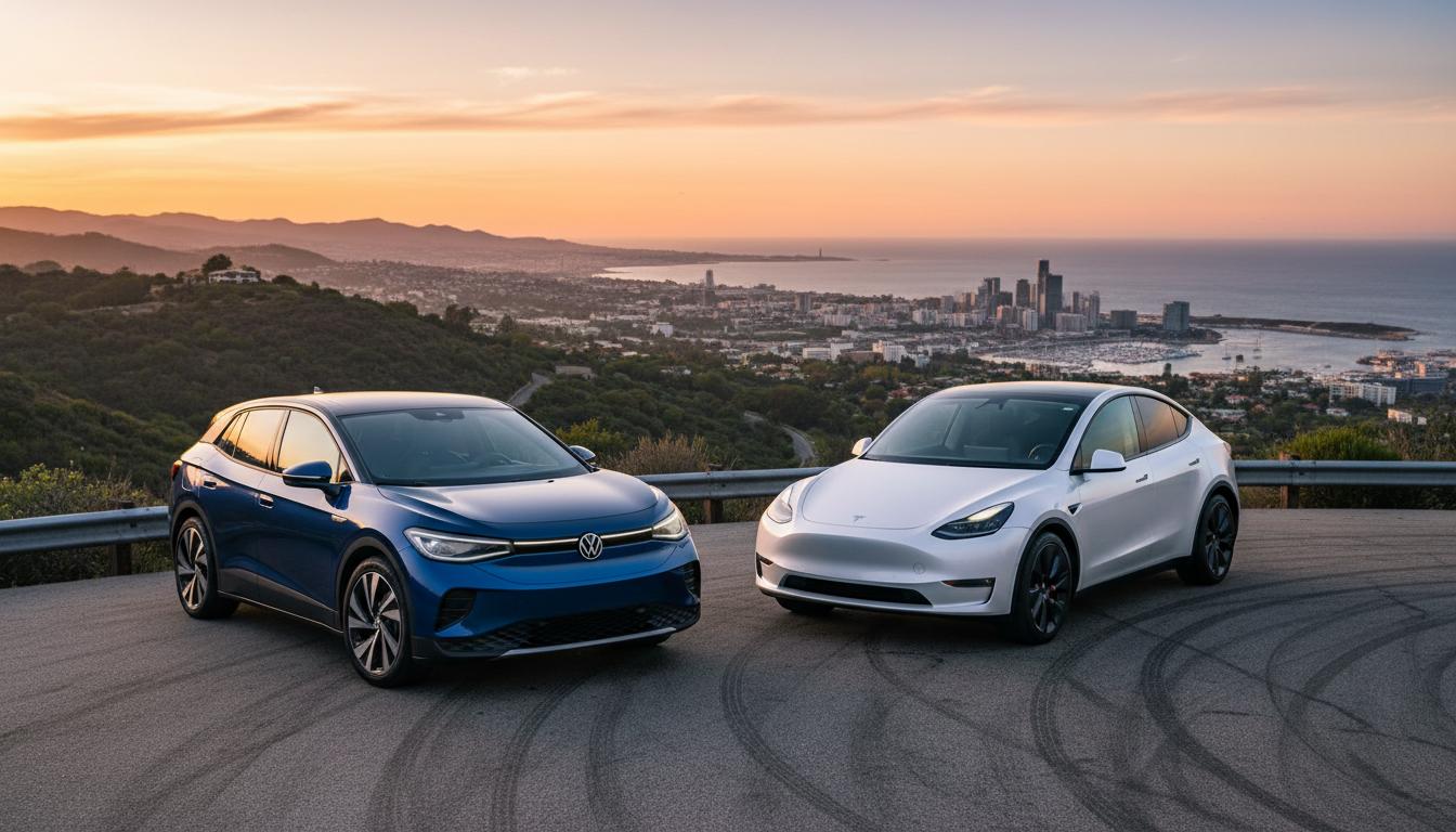 Volkswagen ID4 Vs Tesla Model Y: Comparing Two Leading Electric Suvs