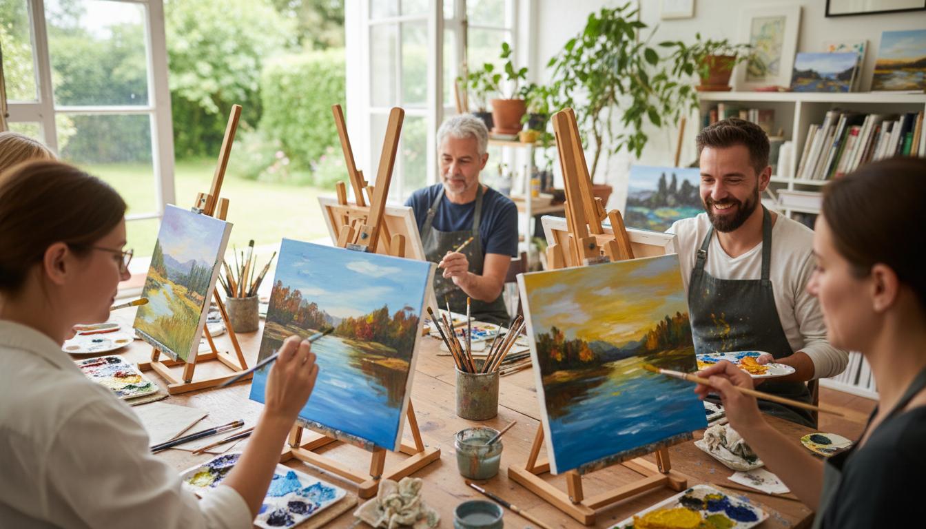 Warsztaty malarskie dla dorosłych: praktyczny przewodnik kreatywności