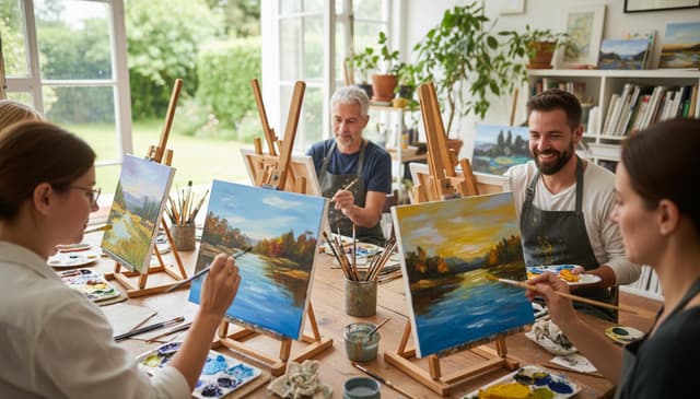 Warsztaty malarskie dla dorosłych: praktyczny przewodnik kreatywności