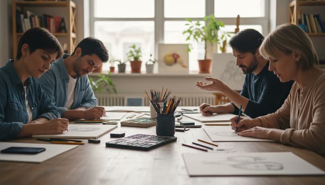 Warsztaty rysunku dla dorosłych: rozwijaj swoją kreatywność krok po kroku