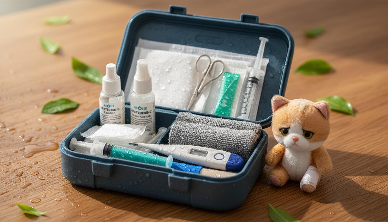 Weterynaryjna pierwsza pomoc dla kota: praktyczny przewodnik