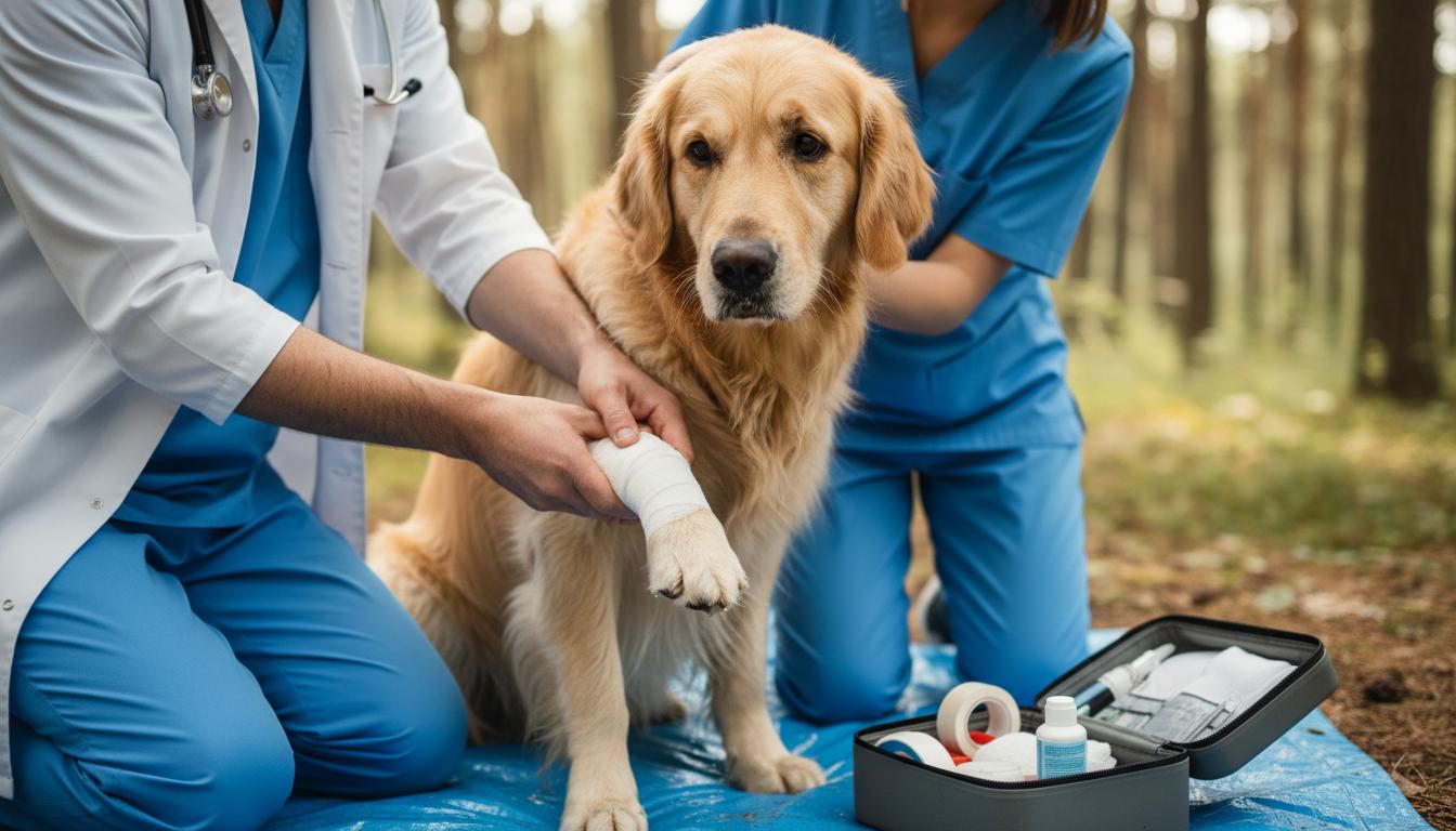 Weterynaryjna pierwsza pomoc dla psa: praktyczny przewodnik