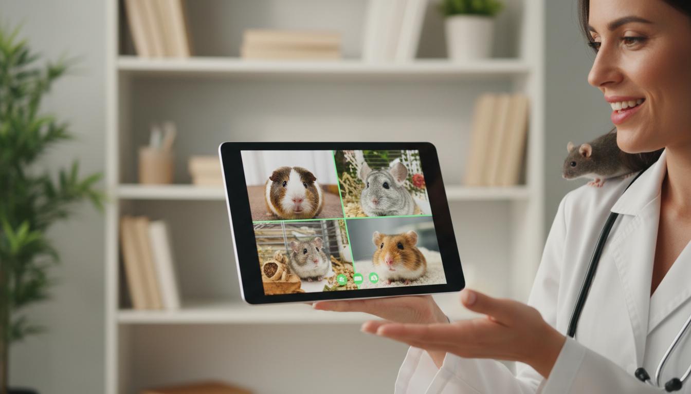 Weterynarz dla gryzoni online: jak skorzystać z konsultacji zdalnej