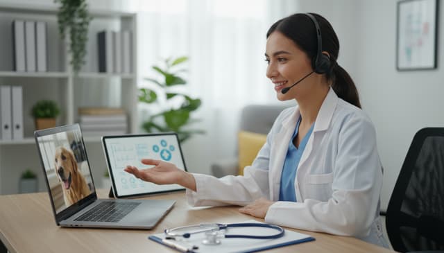 Weterynarz online: jak skorzystać z konsultacji zdalnej dla zwierząt