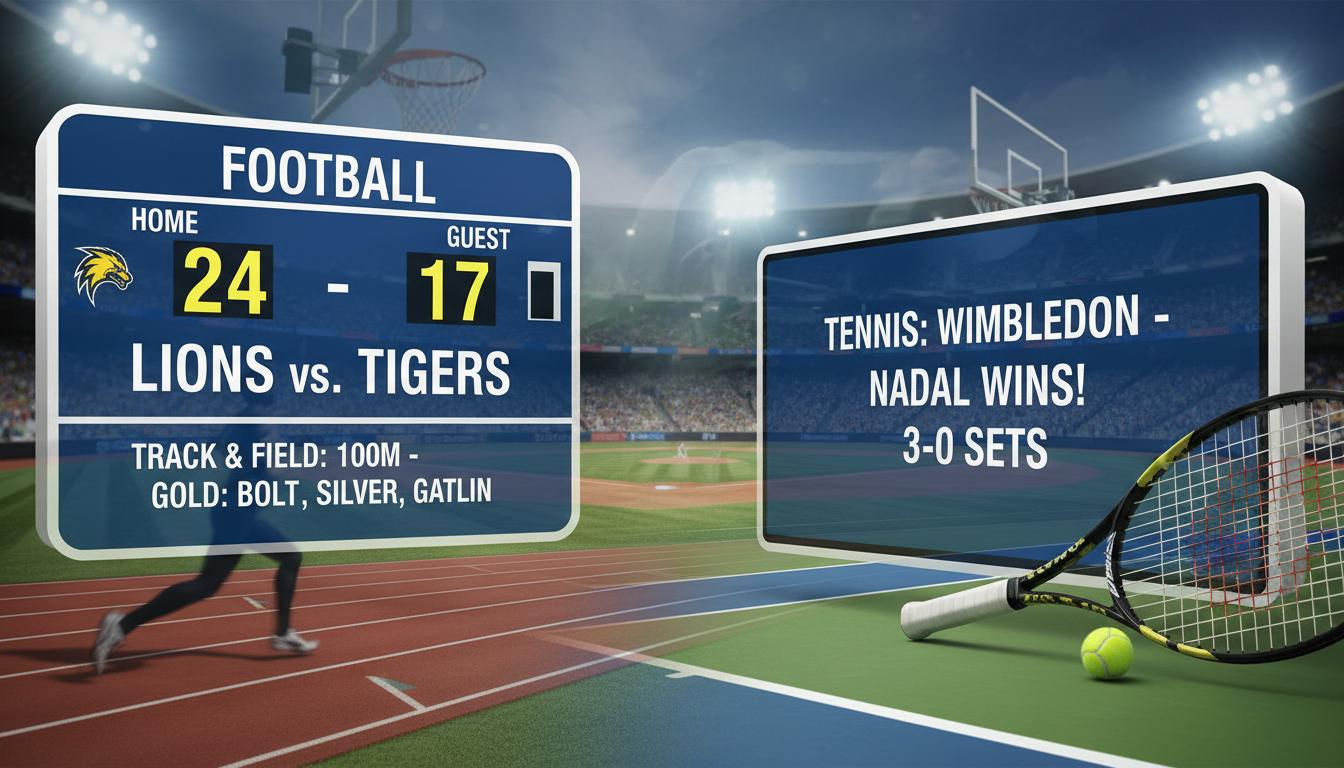 Wiadomości o wynikach sportowych: aktualne informacje i analizy