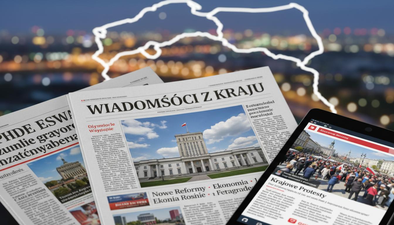 Wiadomości z kraju: przegląd najważniejszych wydarzeń dnia