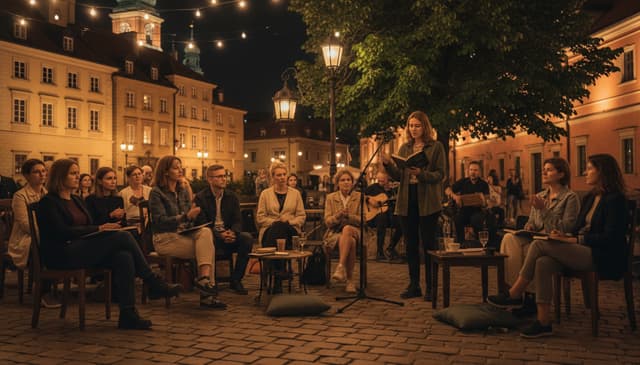 Wieczory poetyckie w Warszawie: przewodnik po wydarzeniach i miejscach