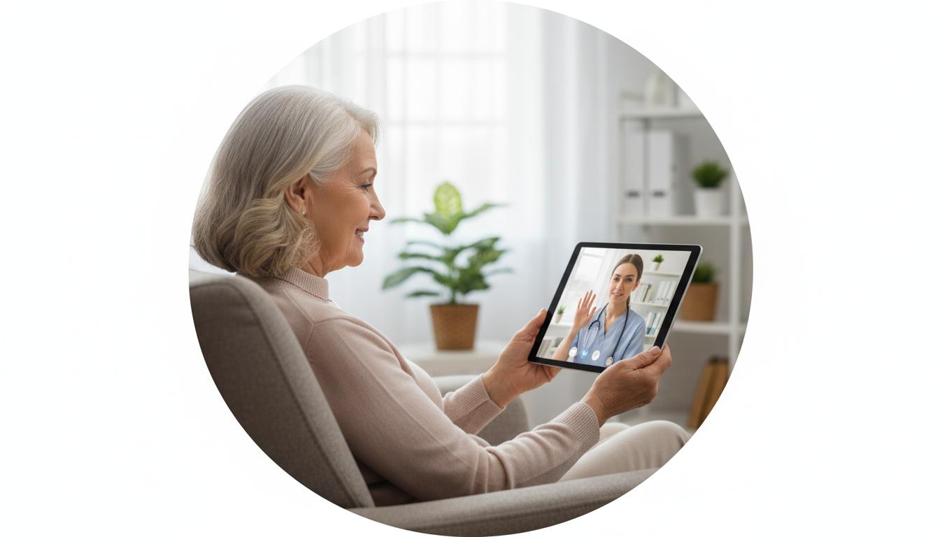 Wirtualna opieka seniora: jak technologia wspiera starszych osób