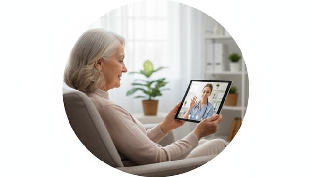 Wirtualna opieka seniora: jak technologia wspiera starszych osób