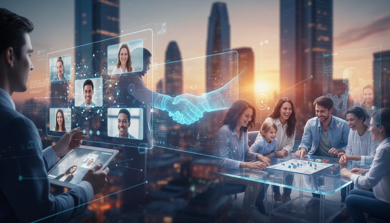 Wirtualne interakcje zamiast spotkań na żywo: jak się zmienia komunikacja