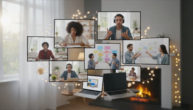 Wirtualne kreatywne zespoły: jak skutecznie współpracować online