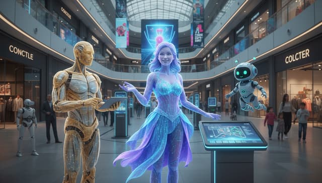 Wirtualne postacie do obsługi centrów handlowych: jak działają i dlaczego warto